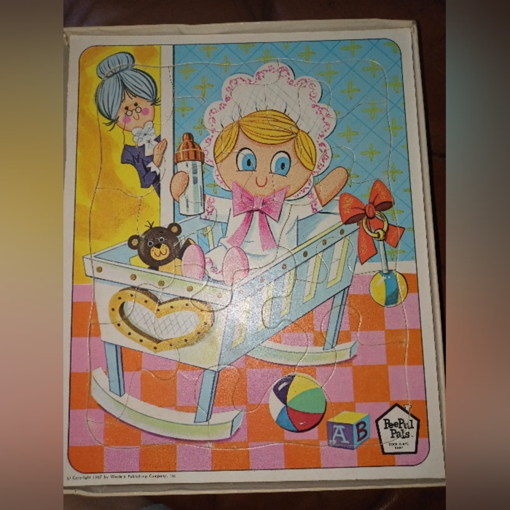 Whitman PeePul Pals 9- Children Puzzles -1967 - Picture 3 of 11